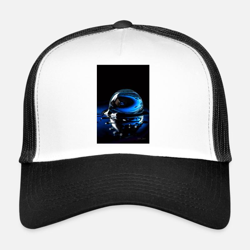 Gouttes bleues 7 Casquette trucker 
