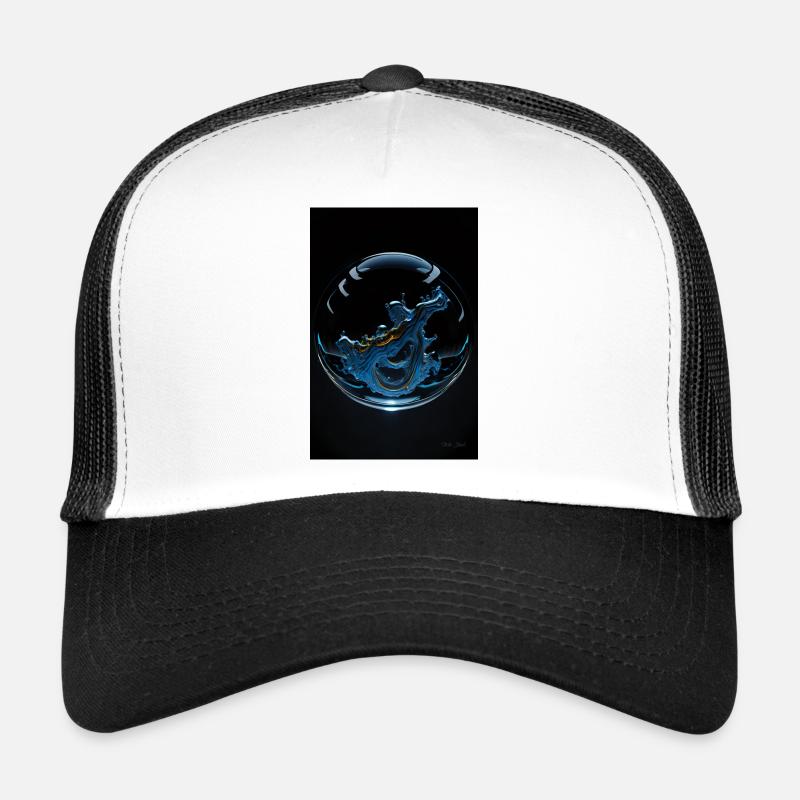 Kaos in einer Blase chrome 1 Trucker Cap