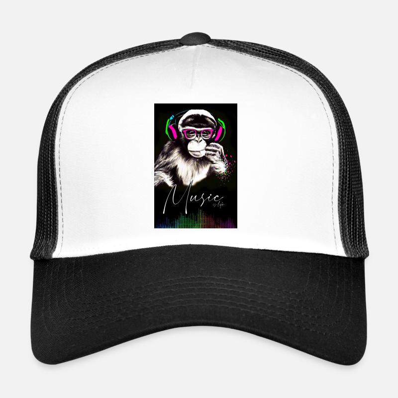 POSTER Monkey Music Trucker Cap