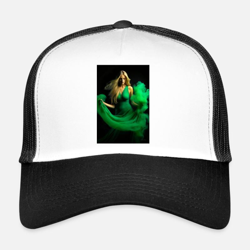 Beauté verte 3 Casquette trucker 
