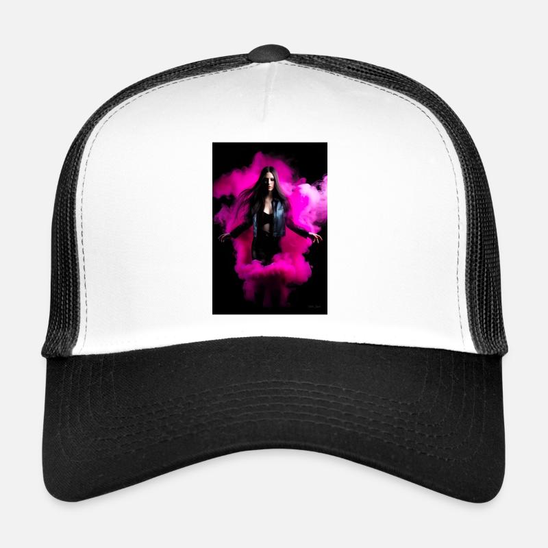 Beauté Magenta 1 Casquette trucker 