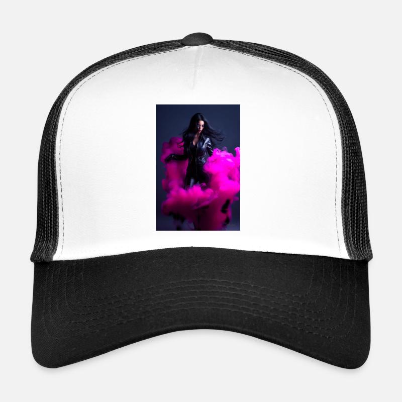 Magenta Beauté 2 Casquette trucker 