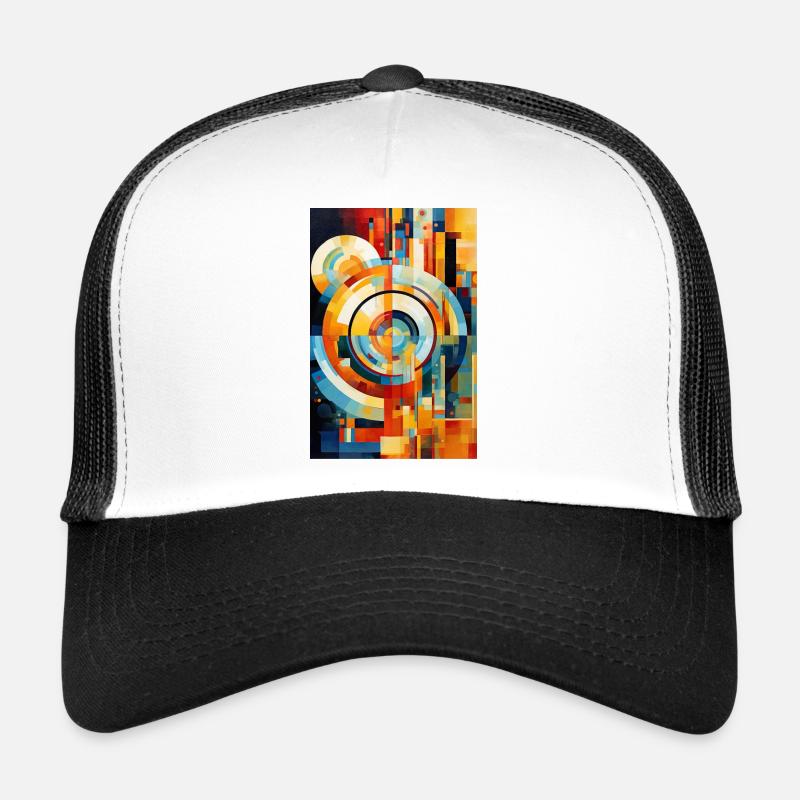 Zeitensprünge: Die moderne Kunst der Zeitmaschine Trucker Cap