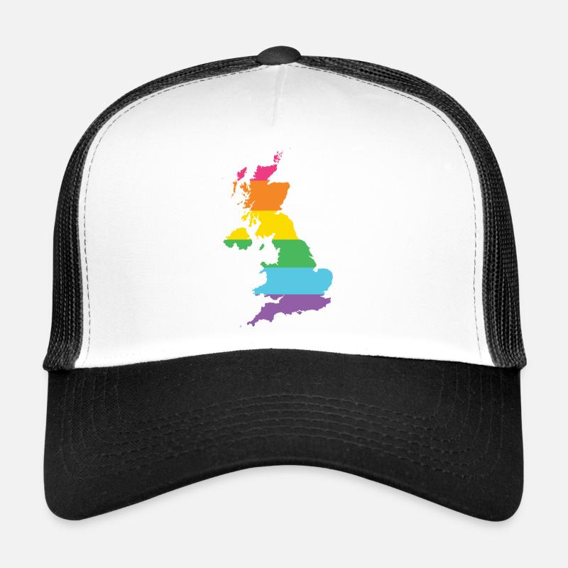 LGBTQ Great Britain Trucker Cap