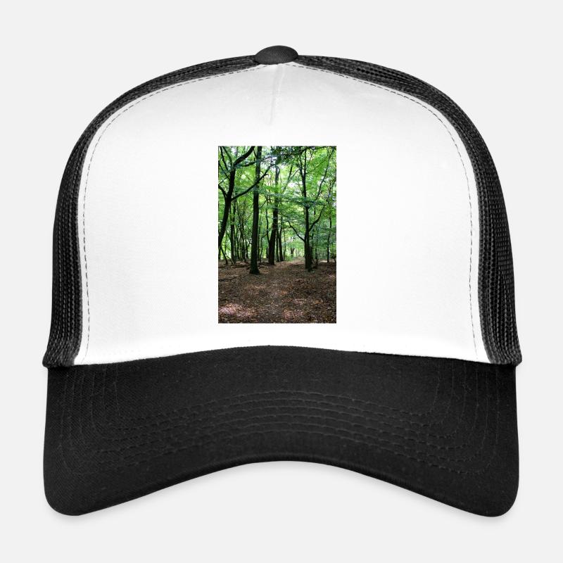 Forest Tree Trees Walk Nature Forester Poster Casquette trucker 