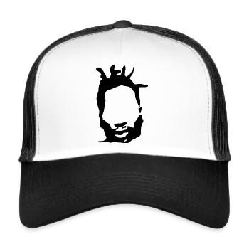 ODB T-Shirt - Trucker Cap - Weiß/Schwarz - Vorne