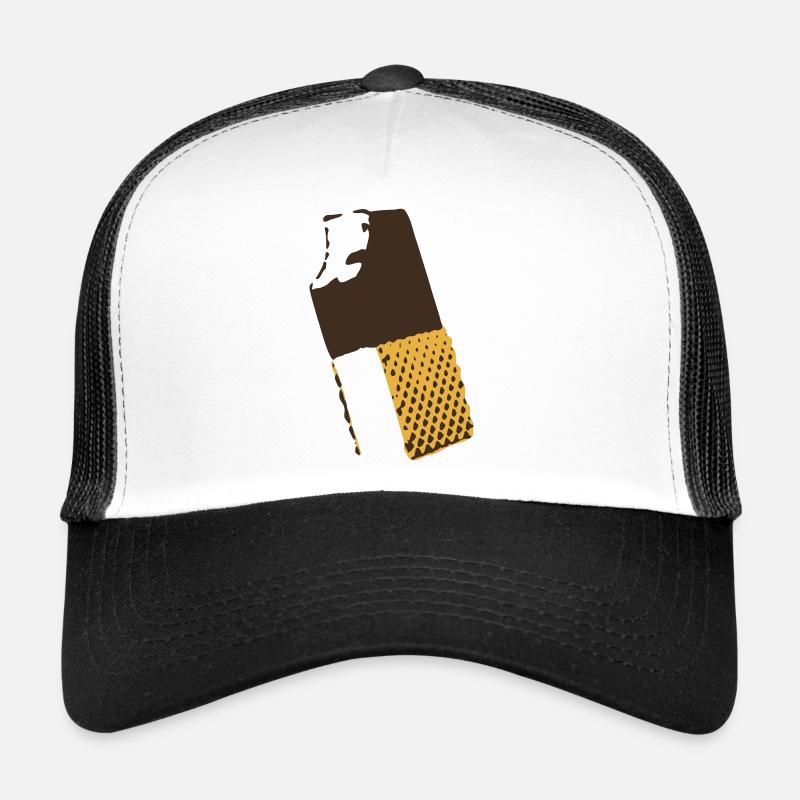 Domino Eis - Trucker Cap - Weiß/Schwarz