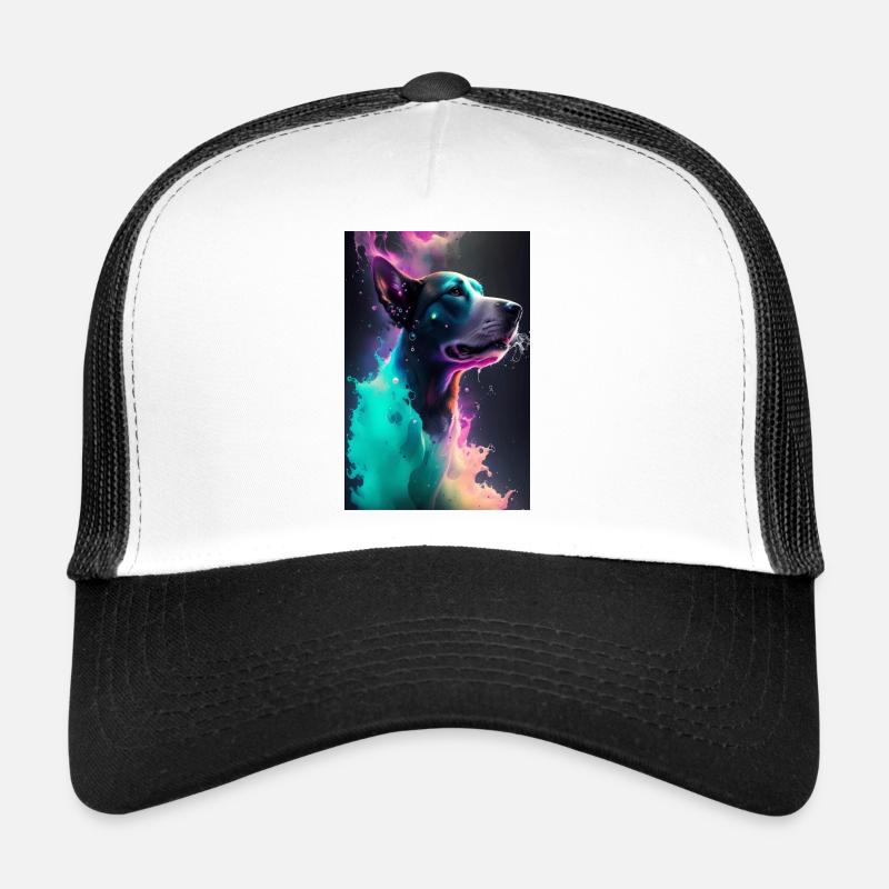 Süßer Hund - Trucker Cap - Weiß/Schwarz