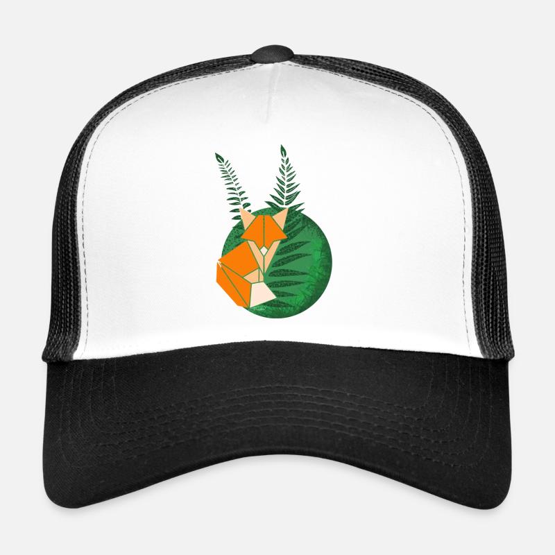 Nature Calling Fox - Trucker Cap - Weiß/Schwarz