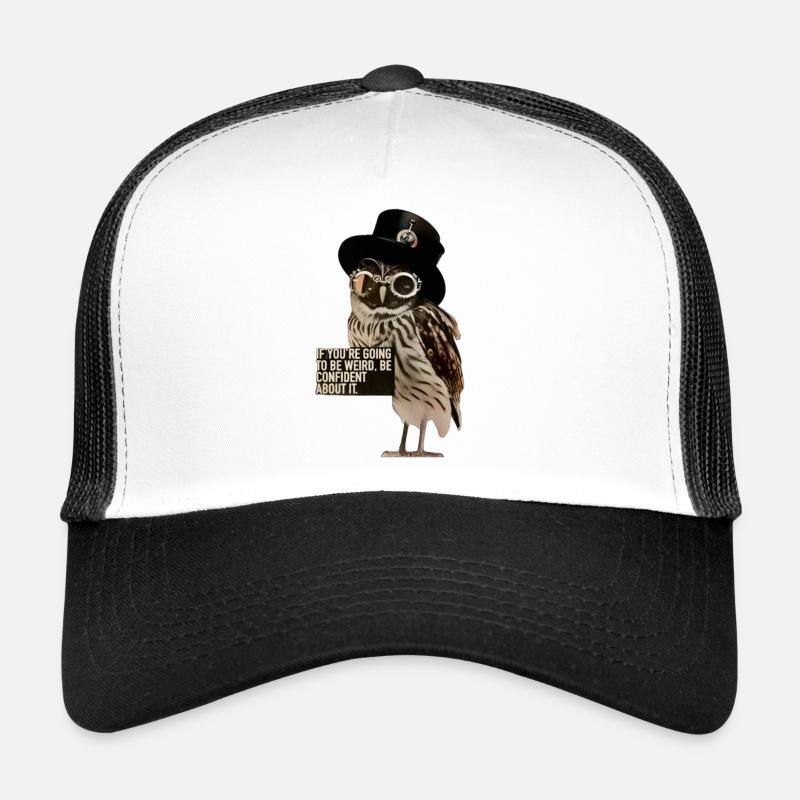 Sei Natur - Trucker Cap - Weiß/Schwarz