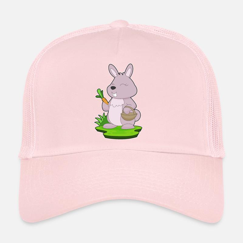 Hase Karotte Korb Trucker Cap