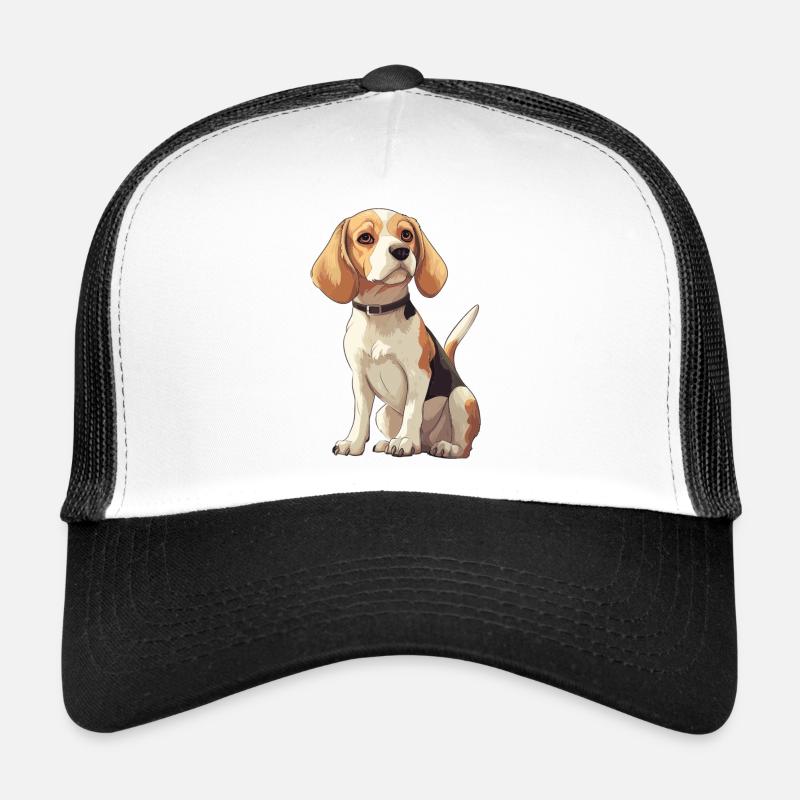Illustration de beagle, chien de chasse et graphique de chien de chasse Casquette trucker 