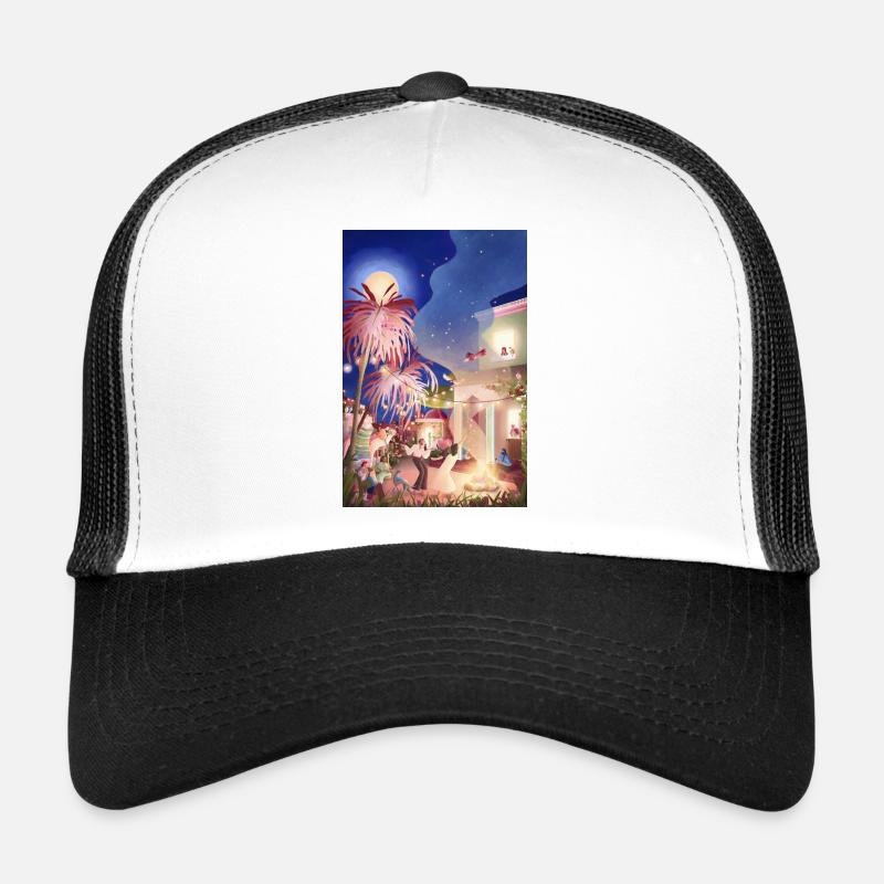 Oriental magic Trucker Cap