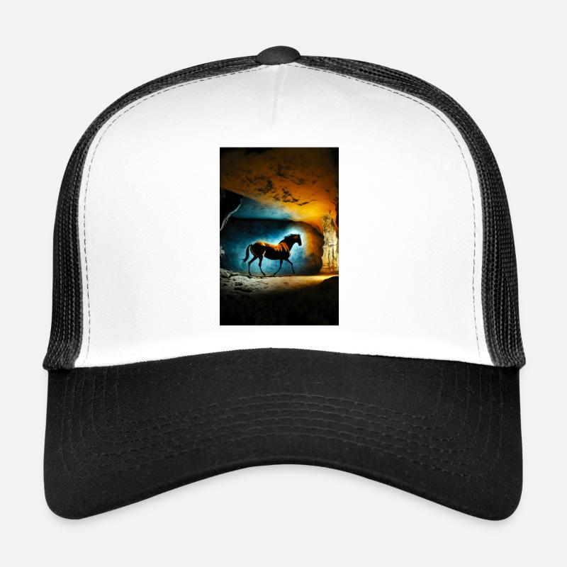 Prehistoric horse 01 Trucker Cap