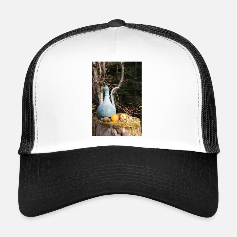 Copper pot in the Black Forest - Trucker Cap - white/black