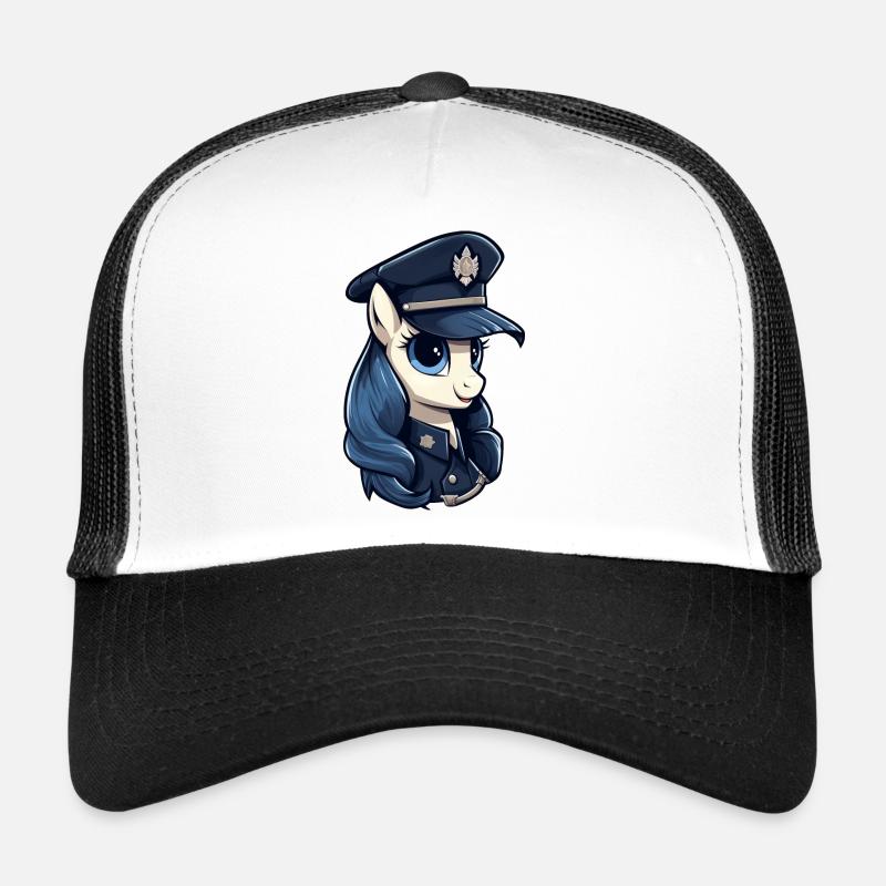 Pony Policewoman Trucker Cap