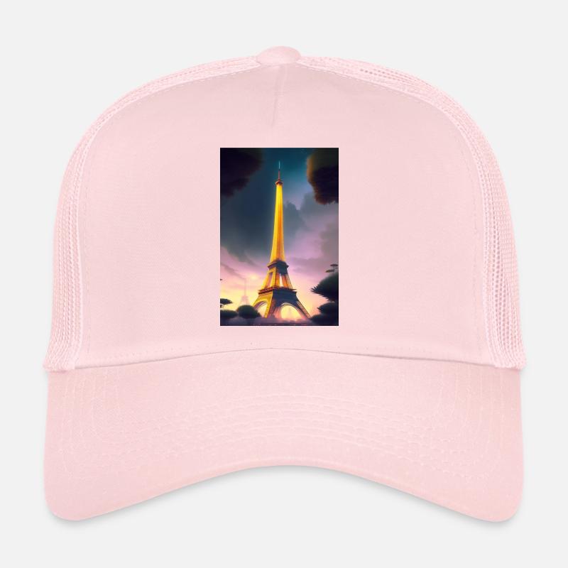 Eiffel Tower Trucker Cap