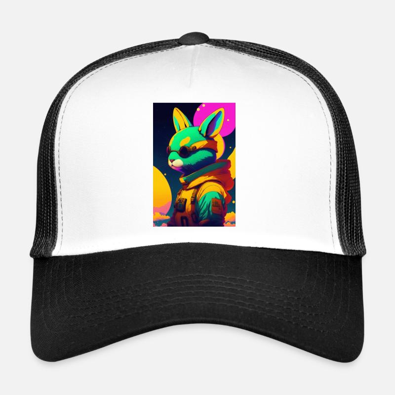 Astro Rabbit Trucker Cap
