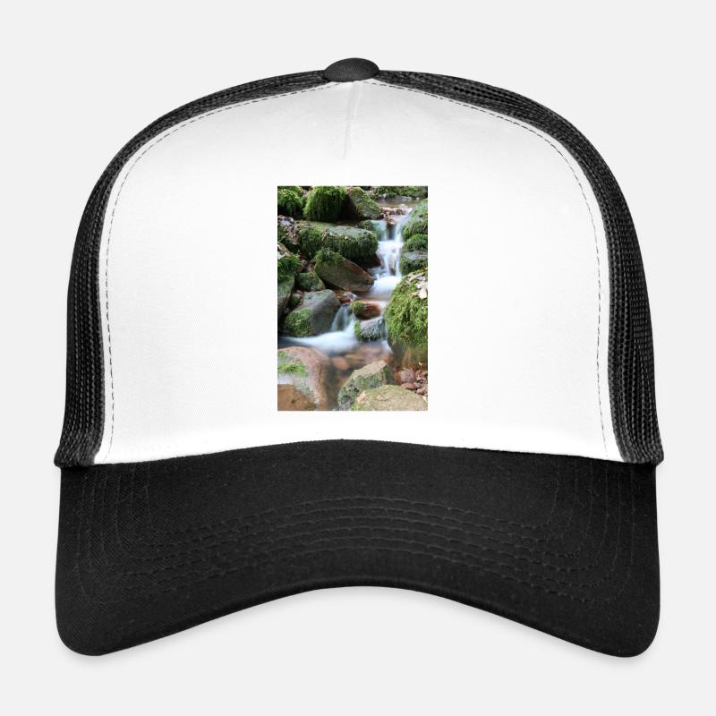 WALDBACH NAGOLDTAL - Trucker Cap - Weiß/Schwarz