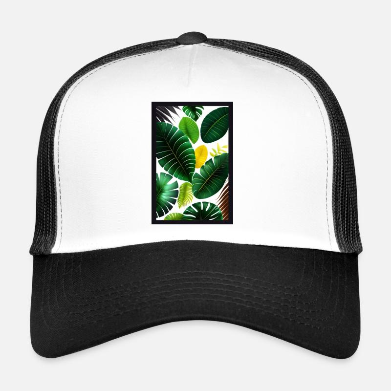 Minimalistic Jungle Trucker Cap