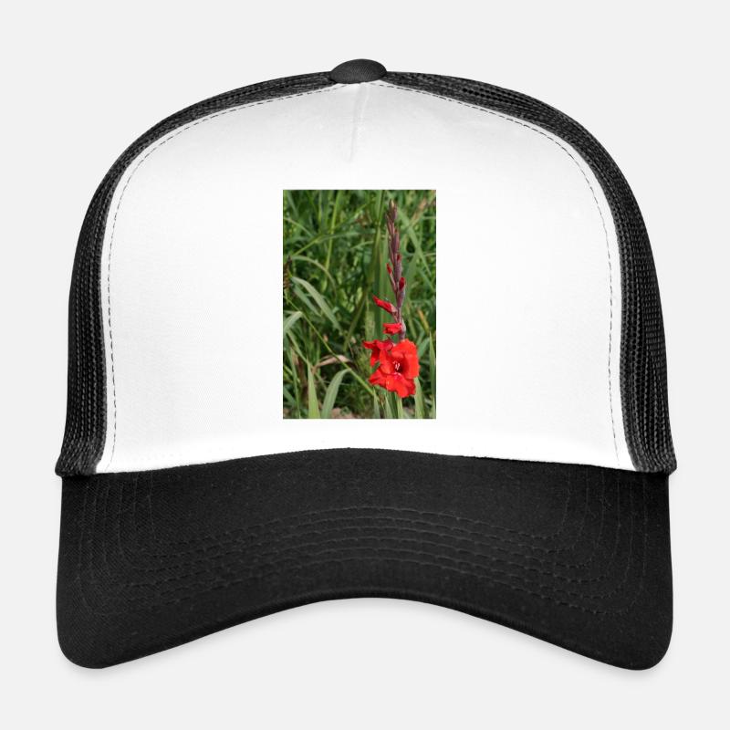 Gladiolus – starch in bloom Trucker Cap