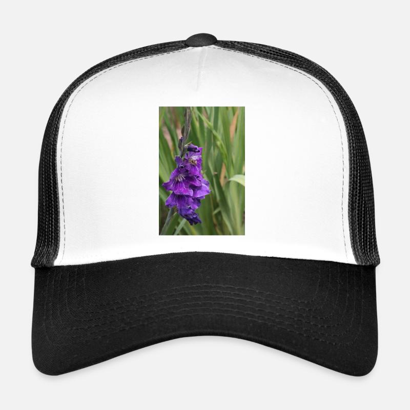 Gladiolus – starch in bloom Trucker Cap