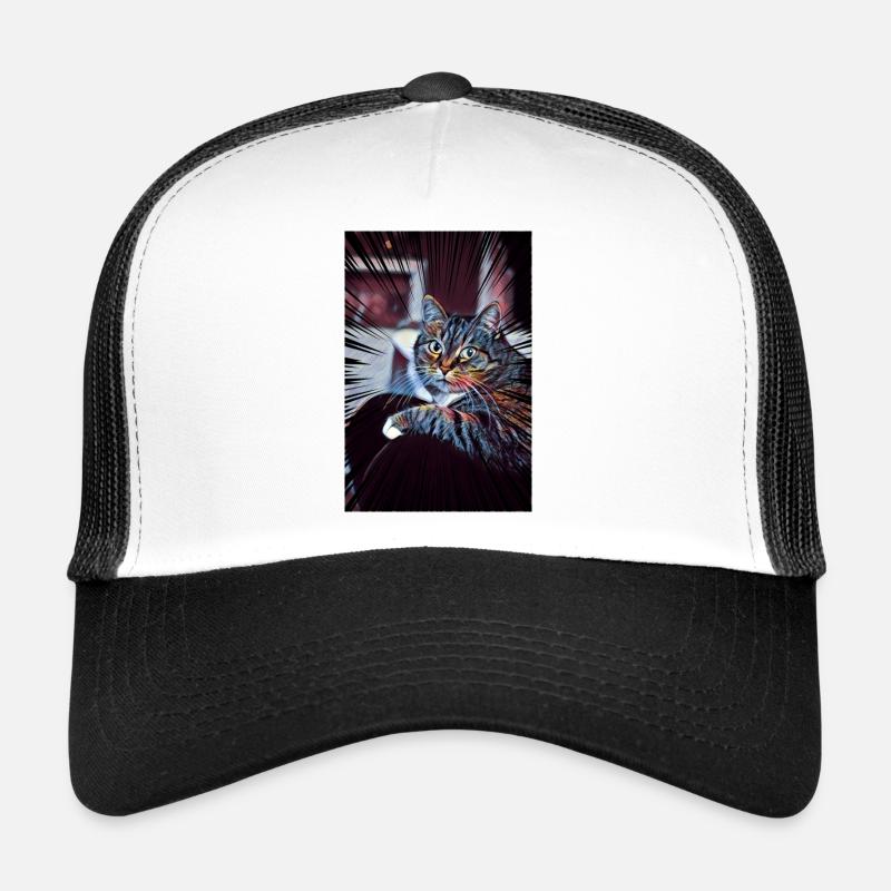 Süße Katze Comic Trucker Cap