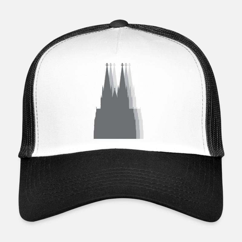 Der Dom - Trucker Cap - Weiß/Schwarz