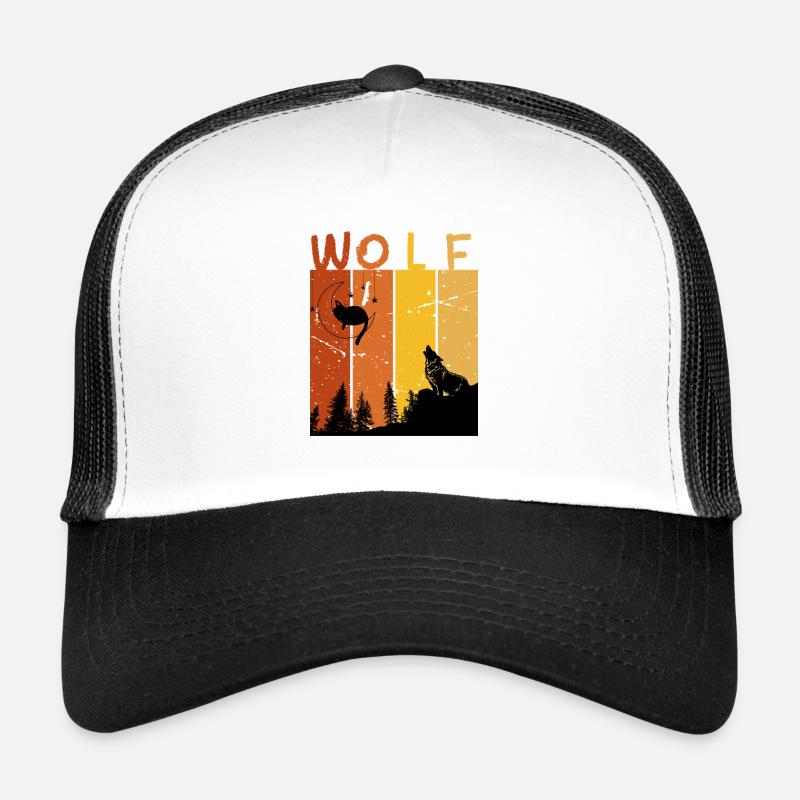 Loup rétro Casquette trucker 