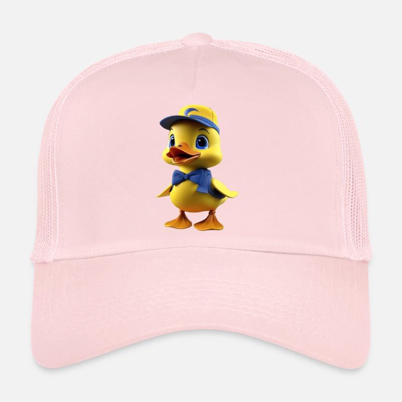 Süsse Ente mit Cappie Trucker Cap
