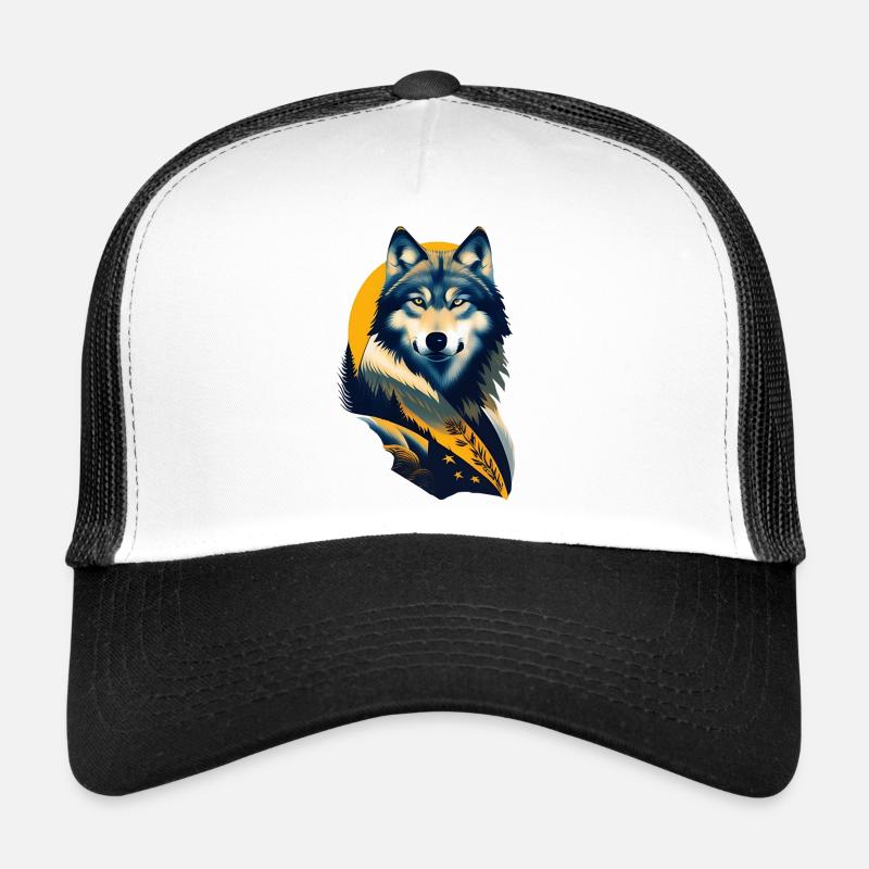 wolf Trucker Cap