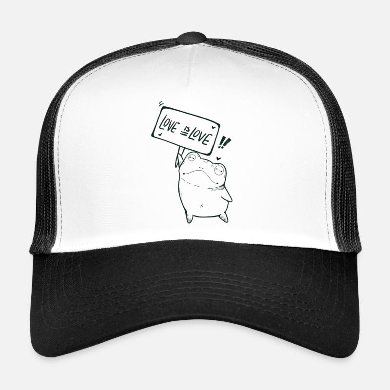 l’amour c’est l’amour Demo Frog Casquette trucker 
