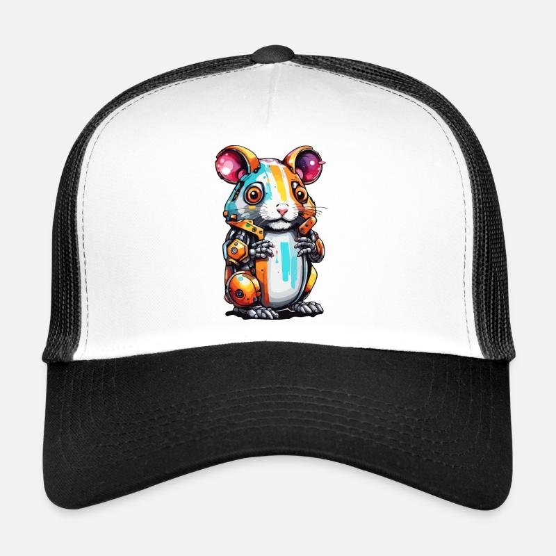 Robot Animal / AI / Mechanized Animals / Comic Trucker Cap