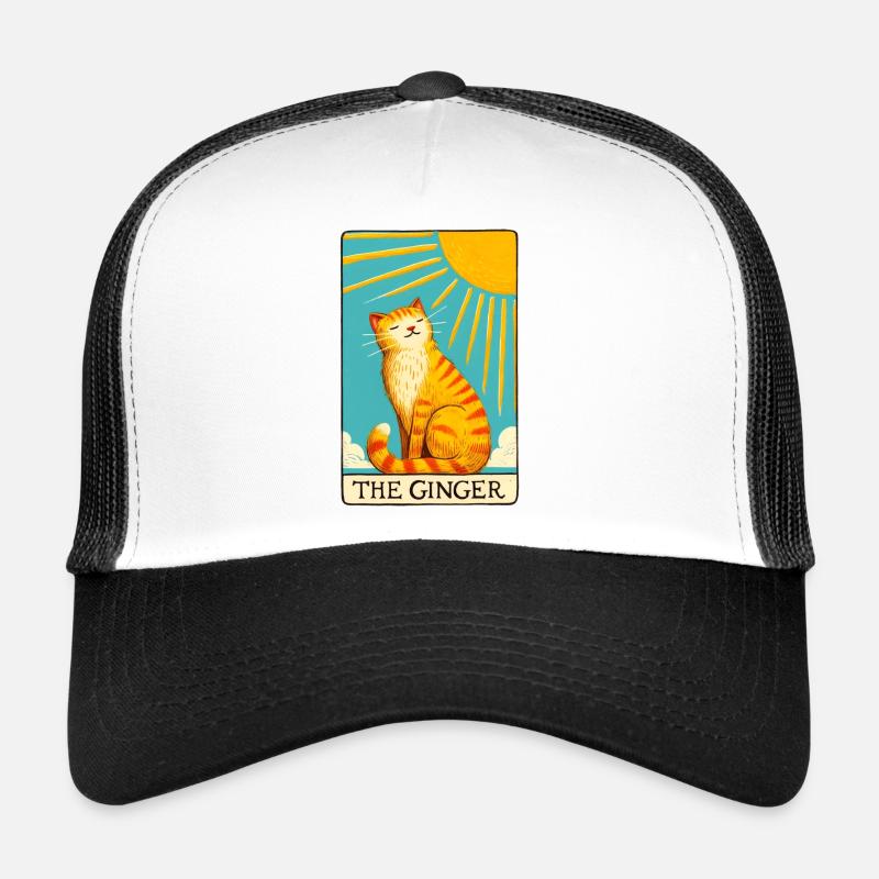 Tarot Le Chat Gingembre Casquette trucker 