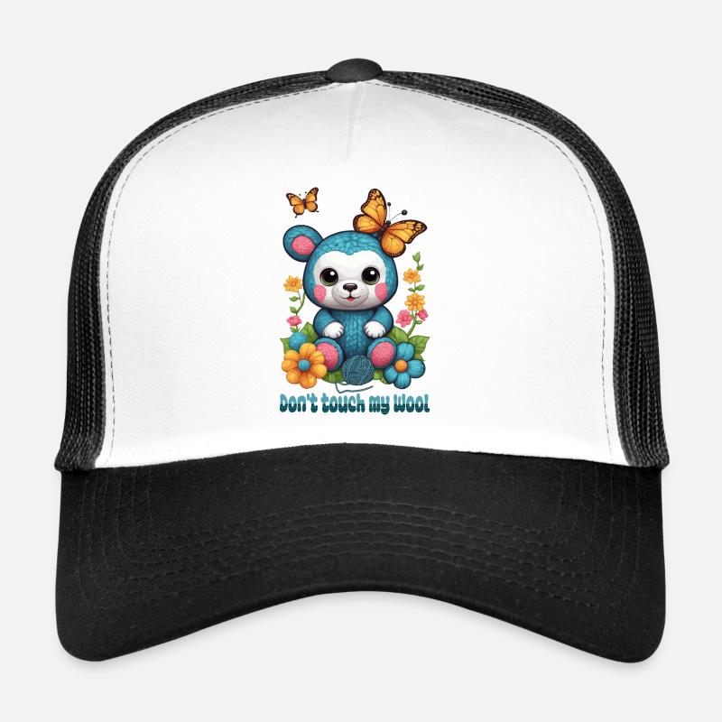Teddy en laine Casquette trucker 