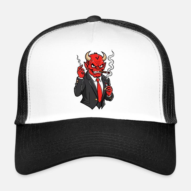 Red Devil Trucker Cap