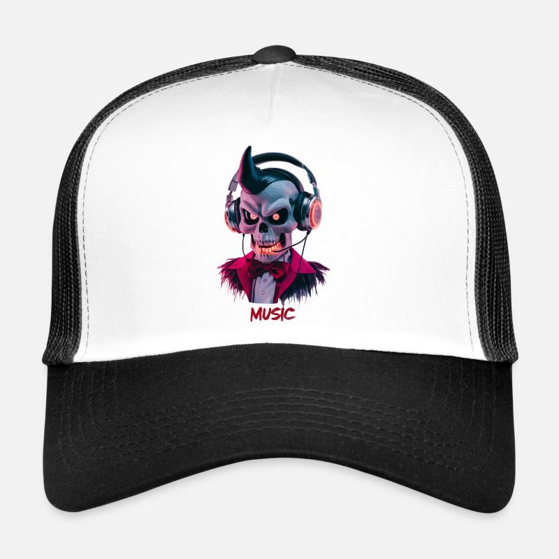 ROCK ON MUSIC Trucker Cap