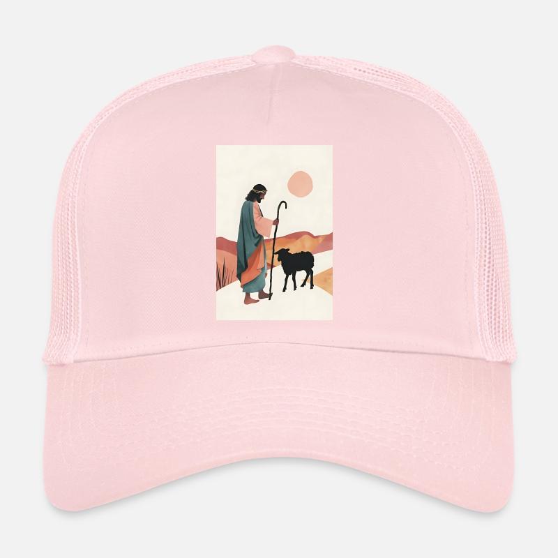 W5 Boh Lost Sheep Parabel 3 Stücke, Panorama -Wand Trucker Cap