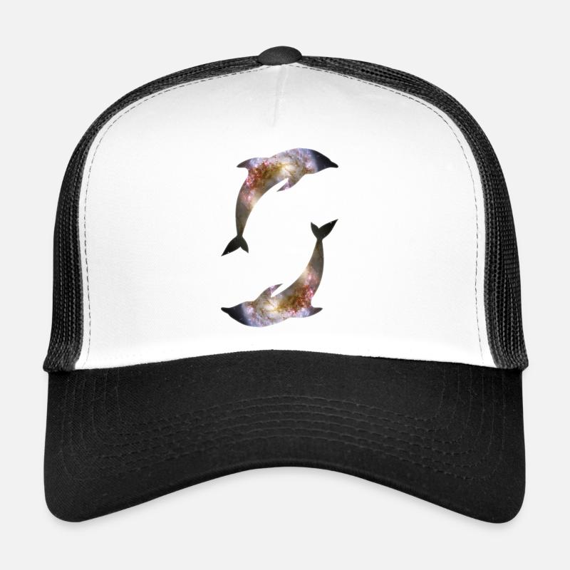 Dolphins Galaxy Trucker Cap