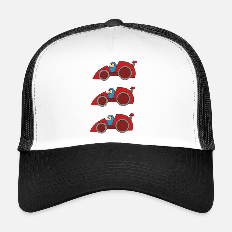 Course automobile Casquette trucker 