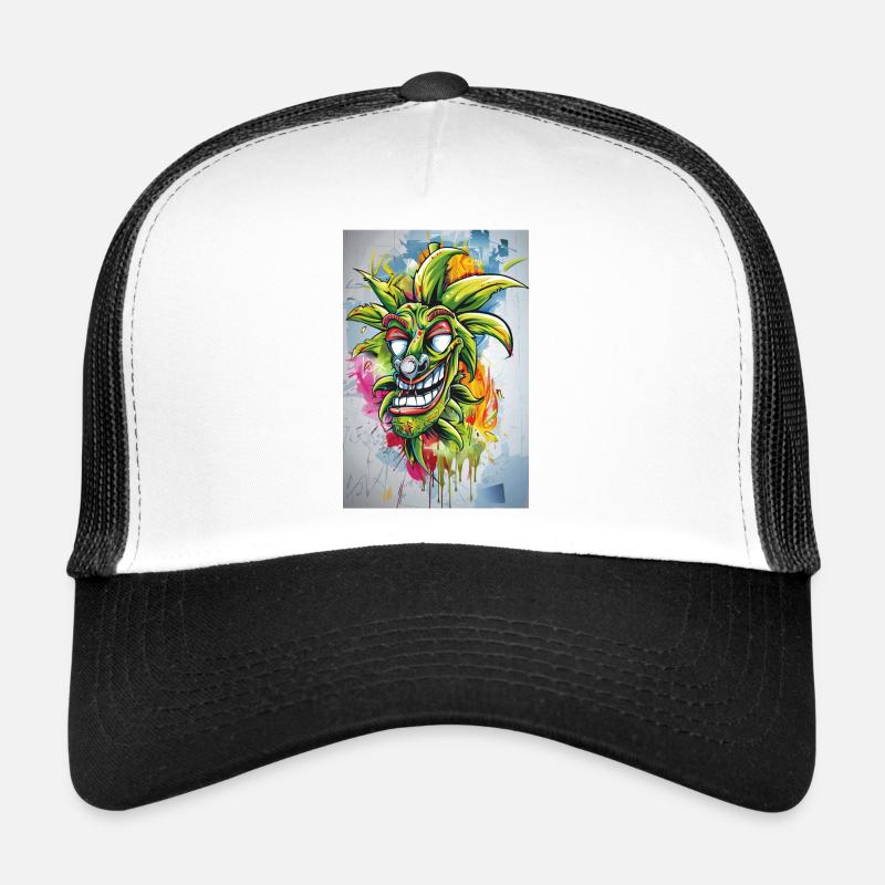 Graffiti Jester Ananas Trucker Cap