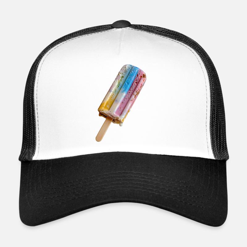 Regenbogen Eis am Stil Trucker Cap