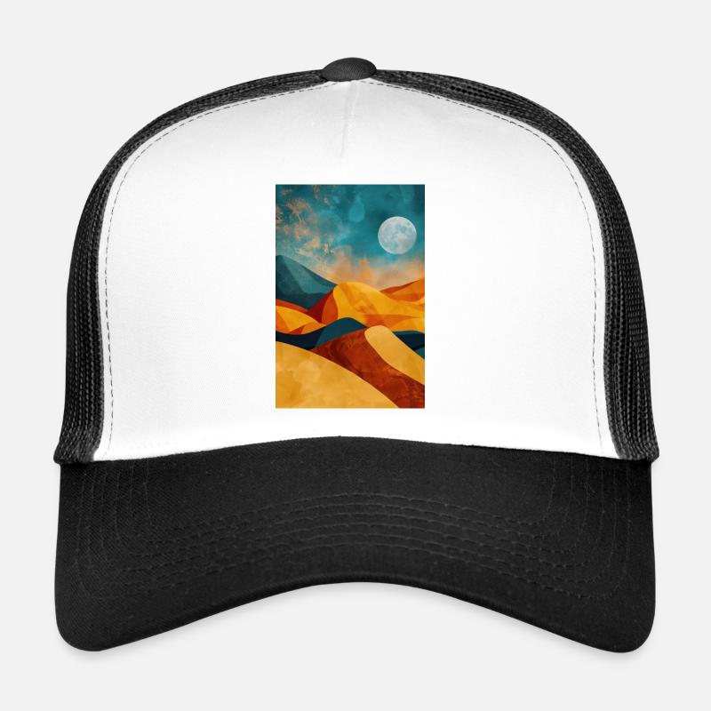 Poster Illustration Paysage de Désert Casquette trucker 