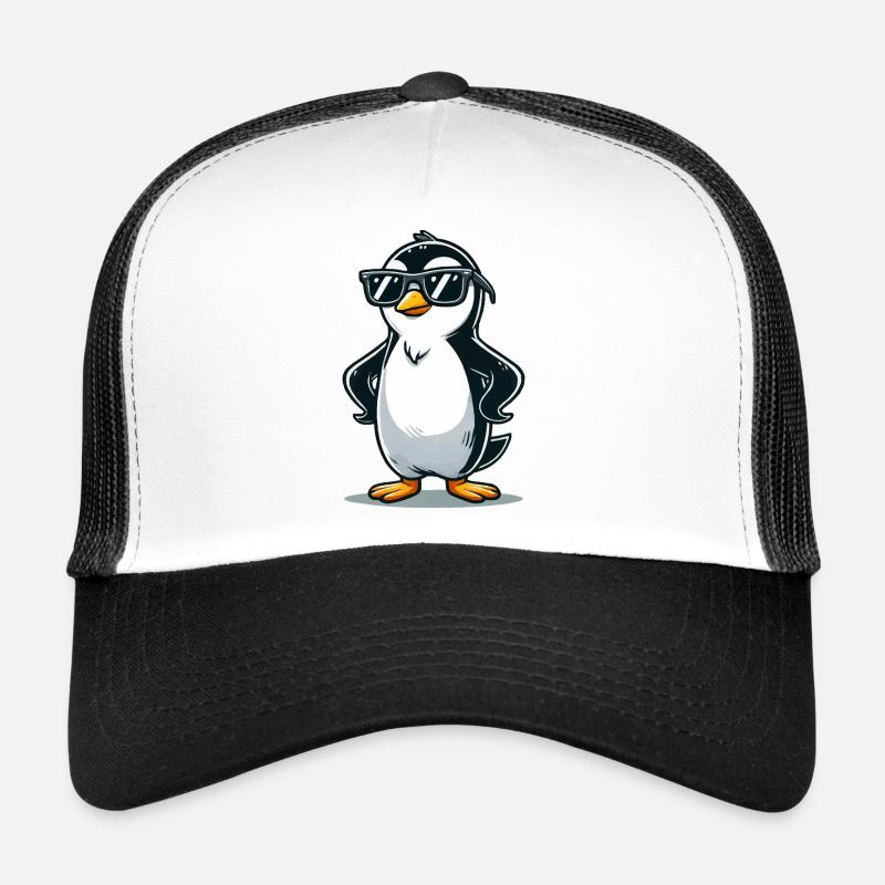 pinguin comic Trucker Cap