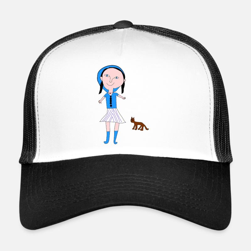 PETIT FILLE CHAT Casquette trucker 