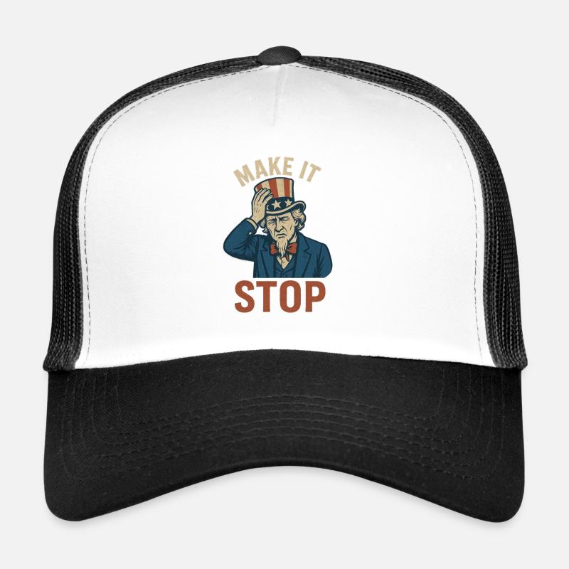 Make It stop political Trucker Cap