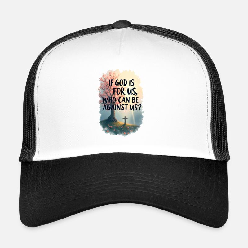 Si Dieu est pour nous Casquette trucker 
