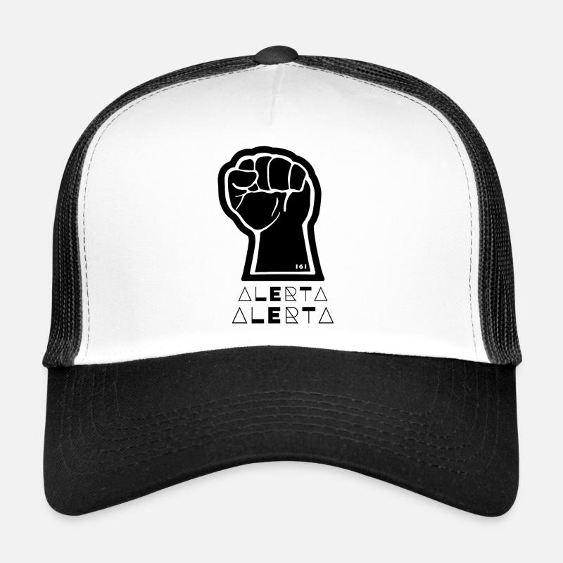 Faust Hoch Alerta Antifascist Antifa 161 - 01 Trucker Cap