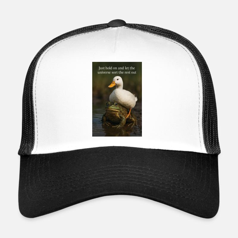 Halten Sie einfach durch Trucker Cap