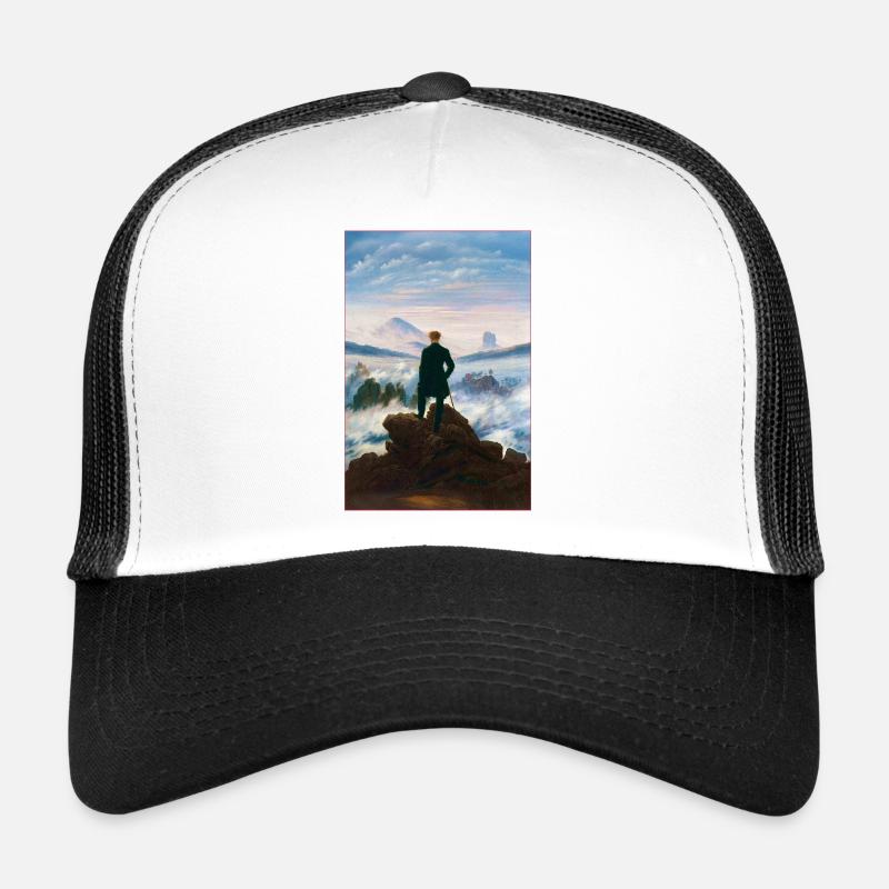 Caspar David Friedrich Wanderer über dem Nebelmeer Trucker Cap